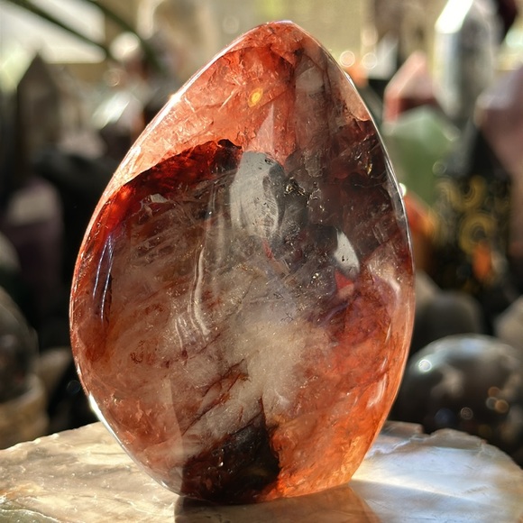 🔥SALE🔥 Fire Quartz Crystal Freeform! - Picture 6 of 13